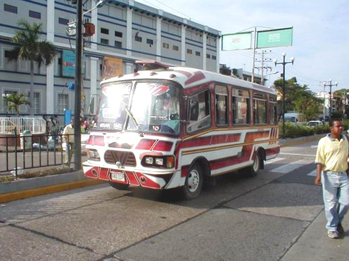 Transporte, Taxis, Buses, Coches, Cartagena, Colombia